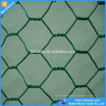 Malla de alambre hexagonal galvanizada / alambre de pollo / valla de pollo recubierta de PVC